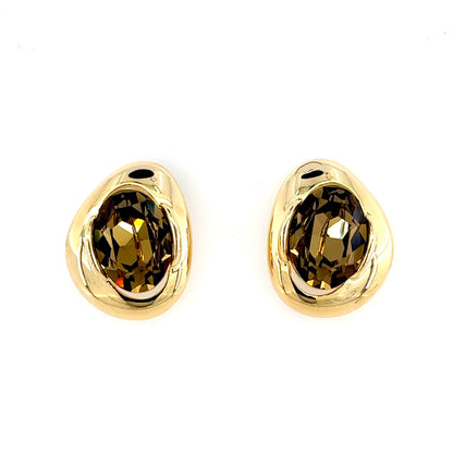 Smoked Sapphire Earrings