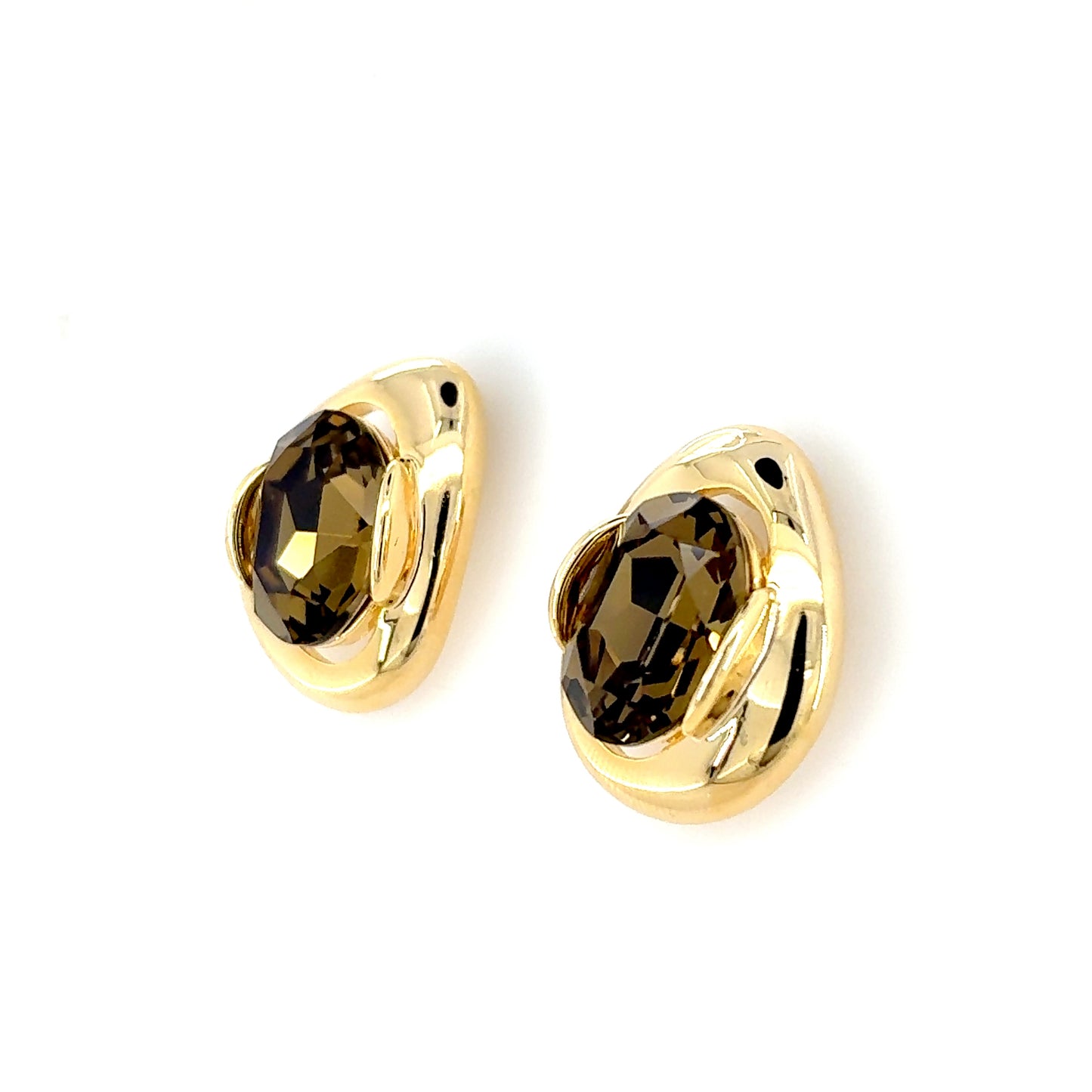 Smoked Sapphire Earrings