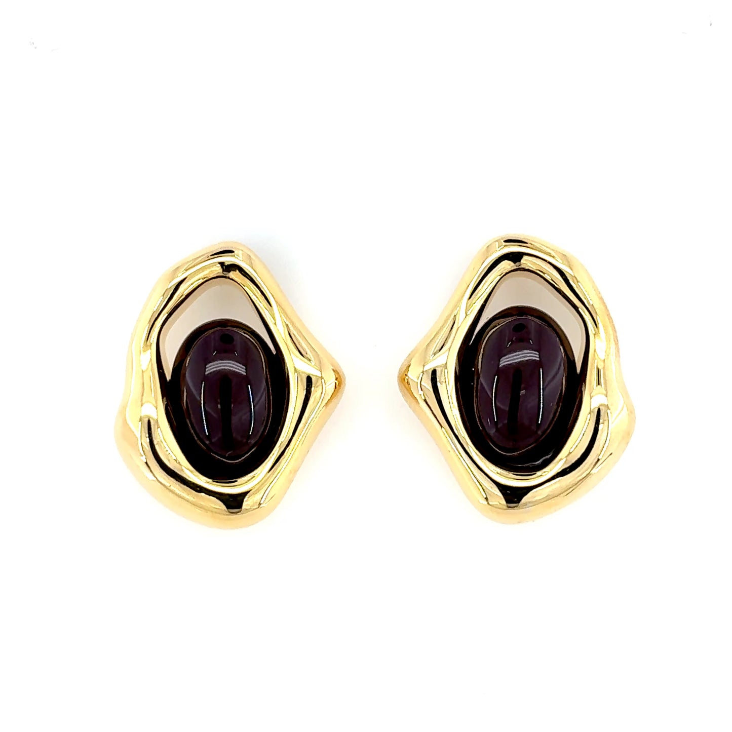 Mocha Dome Earrings