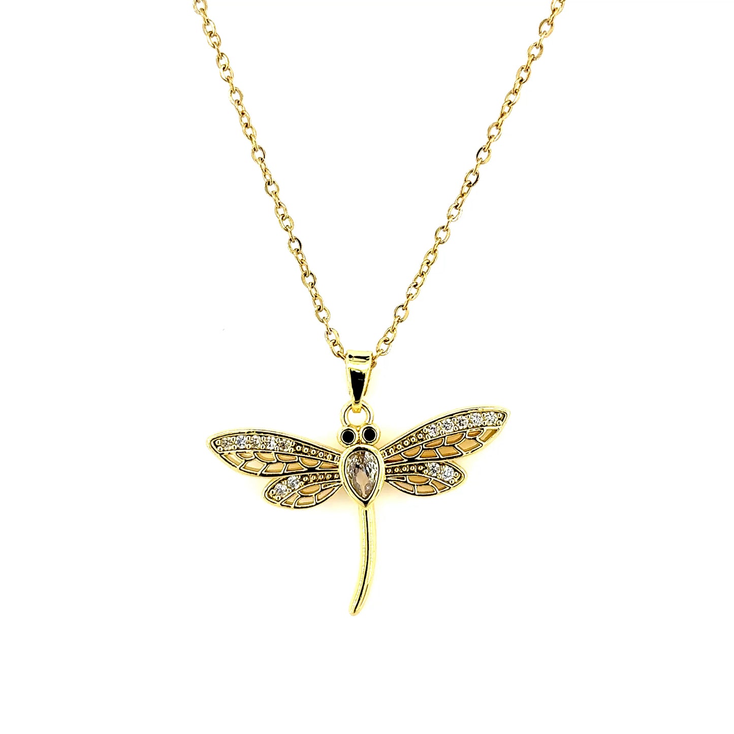 Dragonfly Pendant Necklace
