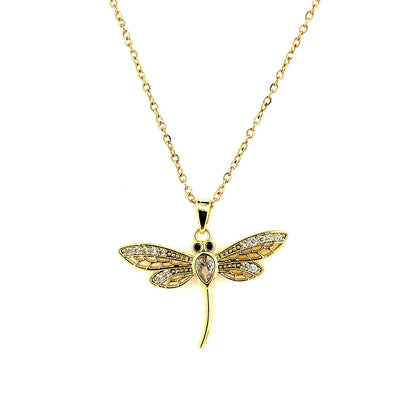 Dragonfly Pendant Necklace