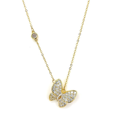 Butterfly Pendant Necklace