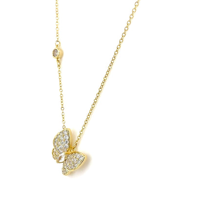 Butterfly Pendant Necklace