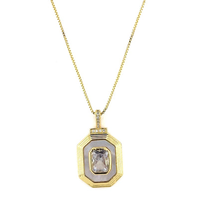 Emerald Heritage Pendant Necklace
