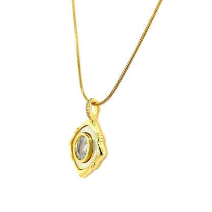 Vintage Charm Pendant Necklace