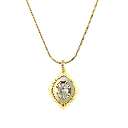 Vintage Charm Pendant Necklace