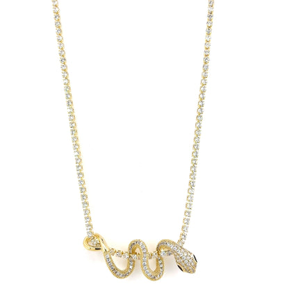 Serpentine Tennis Necklace