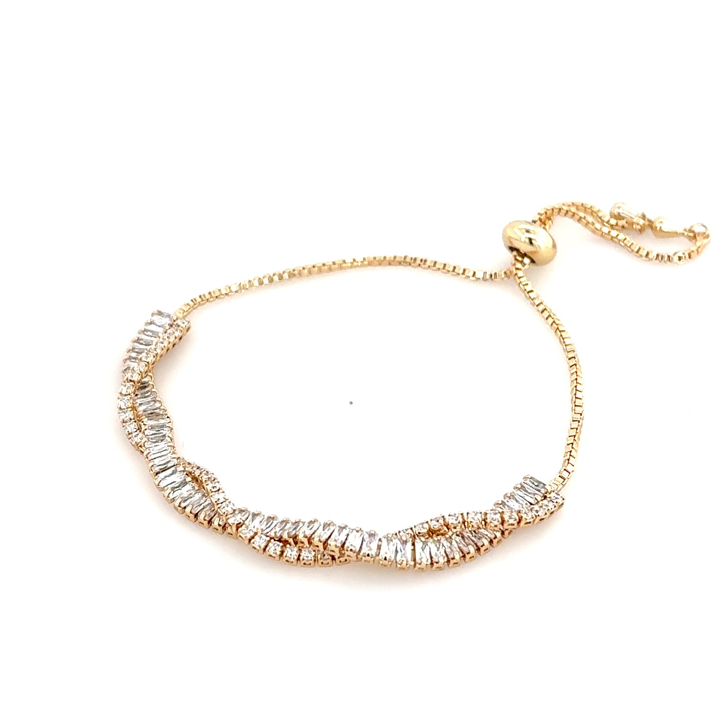 Baguette Twist Bracelet