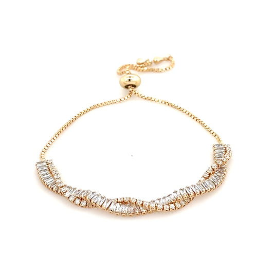 Baguette Twist Bracelet