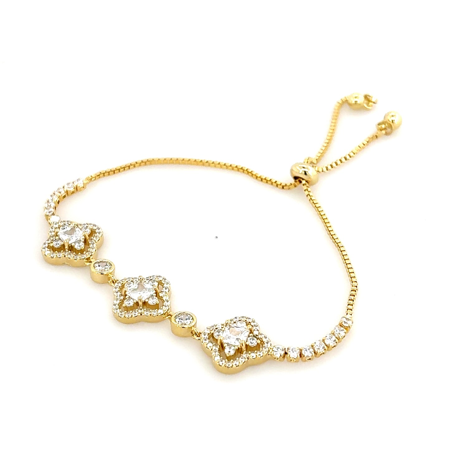 Triple Clover Bracelet