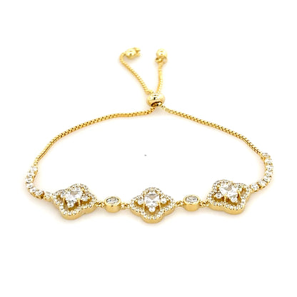 Triple Clover Bracelet