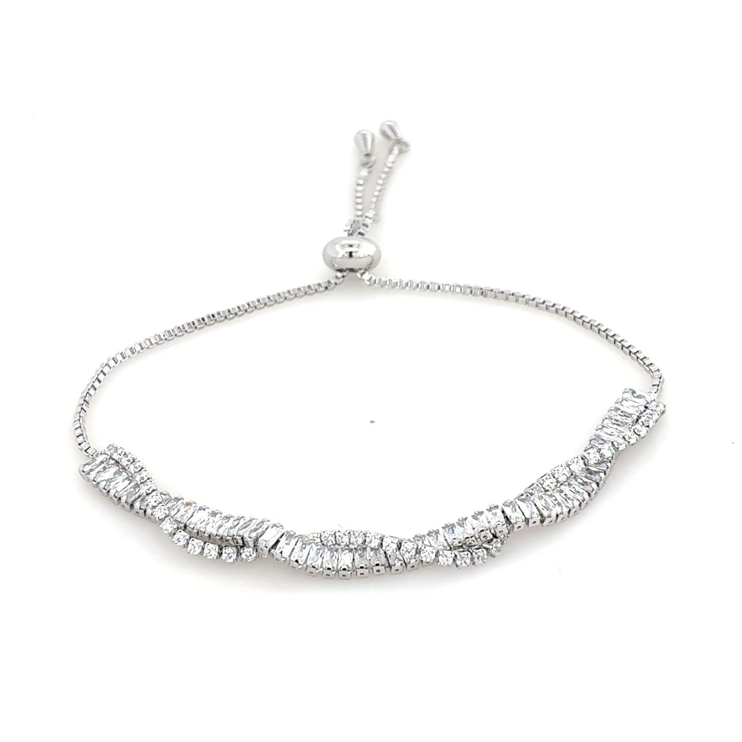 Baguette Twist Bracelet