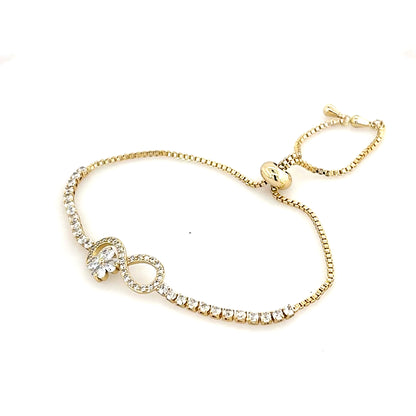 Infinity Flower Bracelet