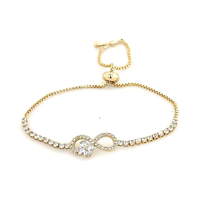 Infinity Flower Bracelet