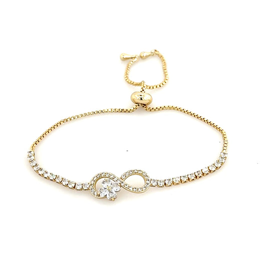 Infinity Flower Bracelet