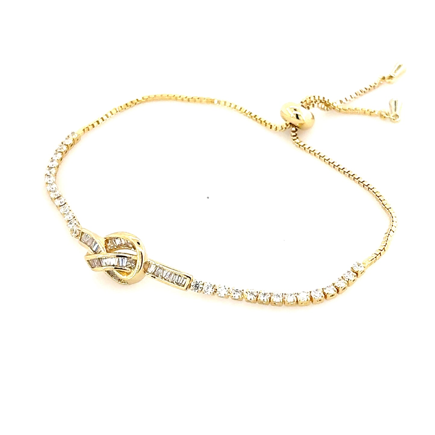 Knot Tennis Bracelet