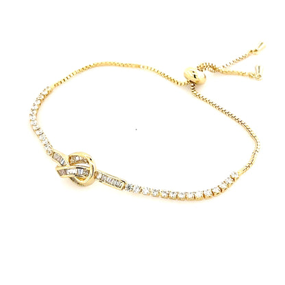 Knot Tennis Bracelet