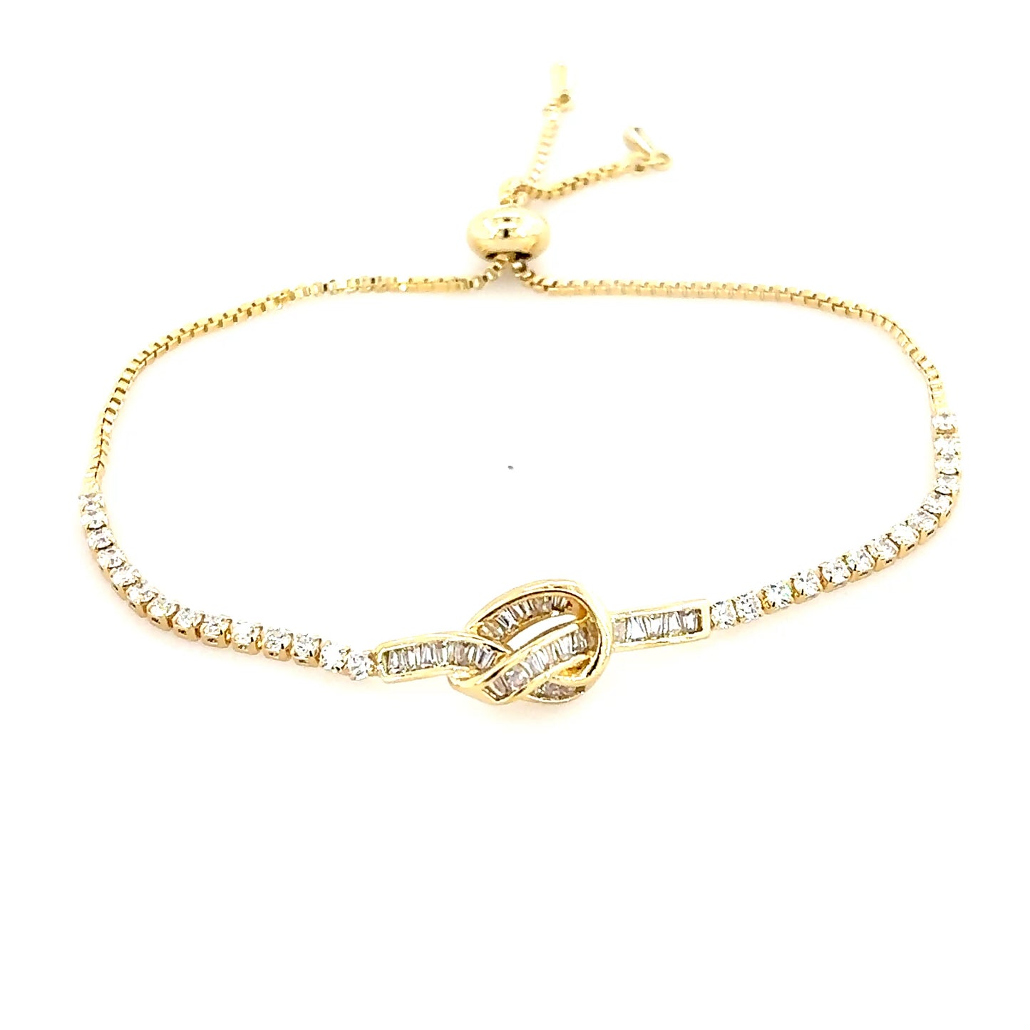 Knot Tennis Bracelet