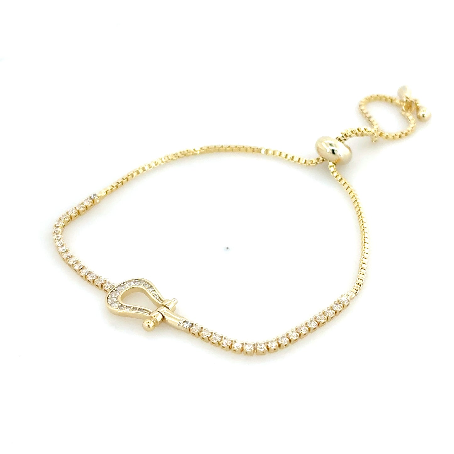 Horseshoe Tennis Bracelet