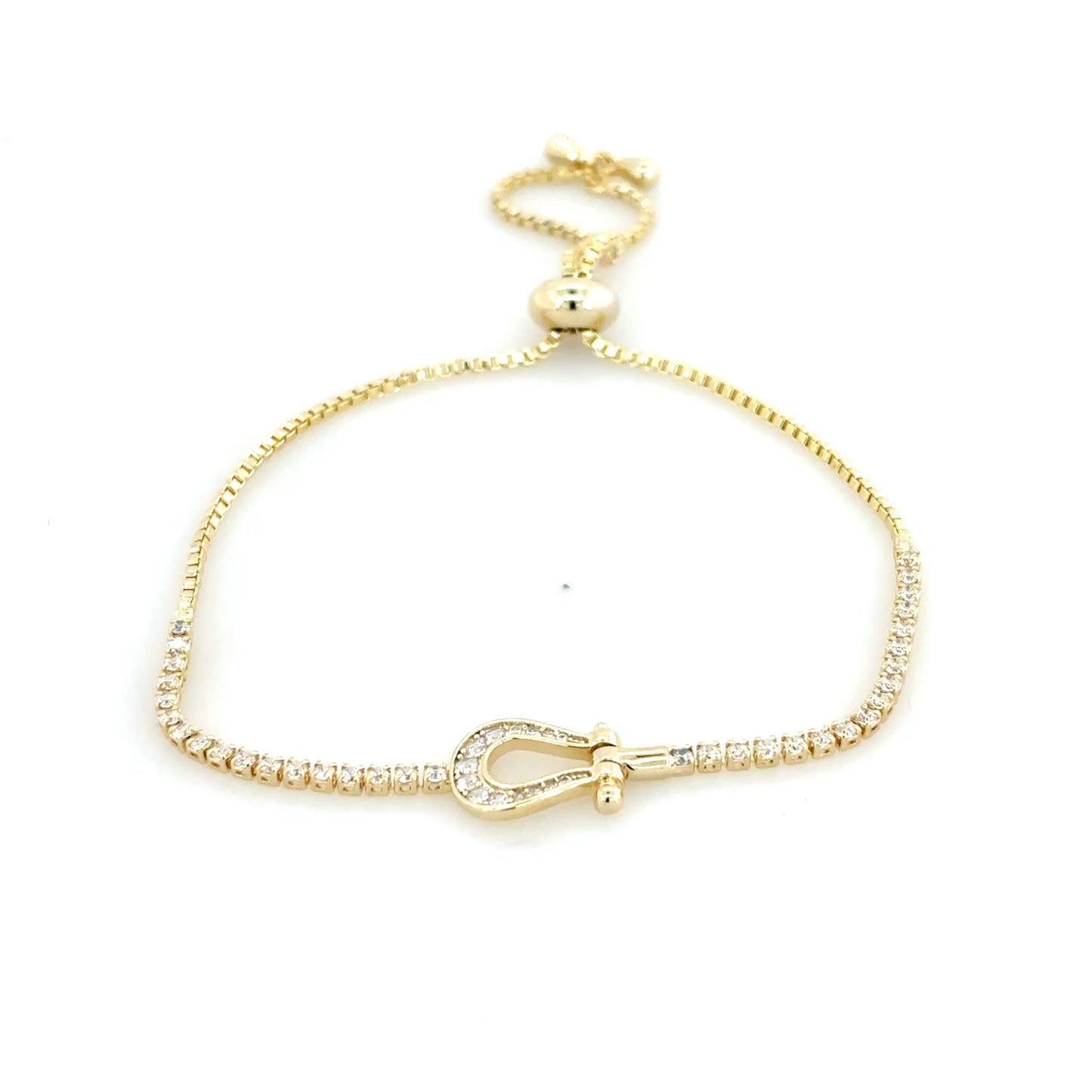 Horseshoe Tennis Bracelet
