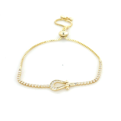 Horseshoe Tennis Bracelet