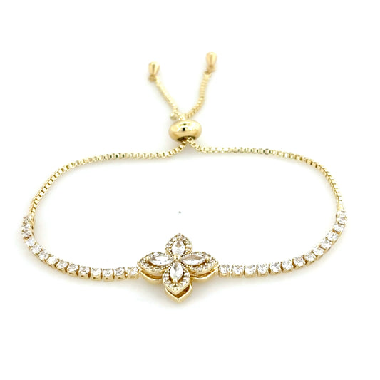 Spinning Flower Bracelet