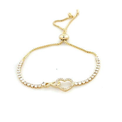 Infinity Heart Bracelet