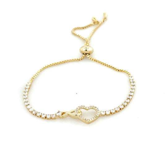 Infinity Heart Bracelet