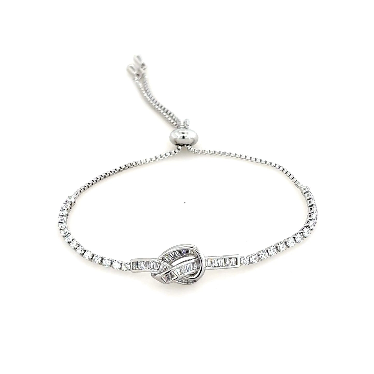 Knot Tennis Bracelet