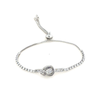 Knot Tennis Bracelet
