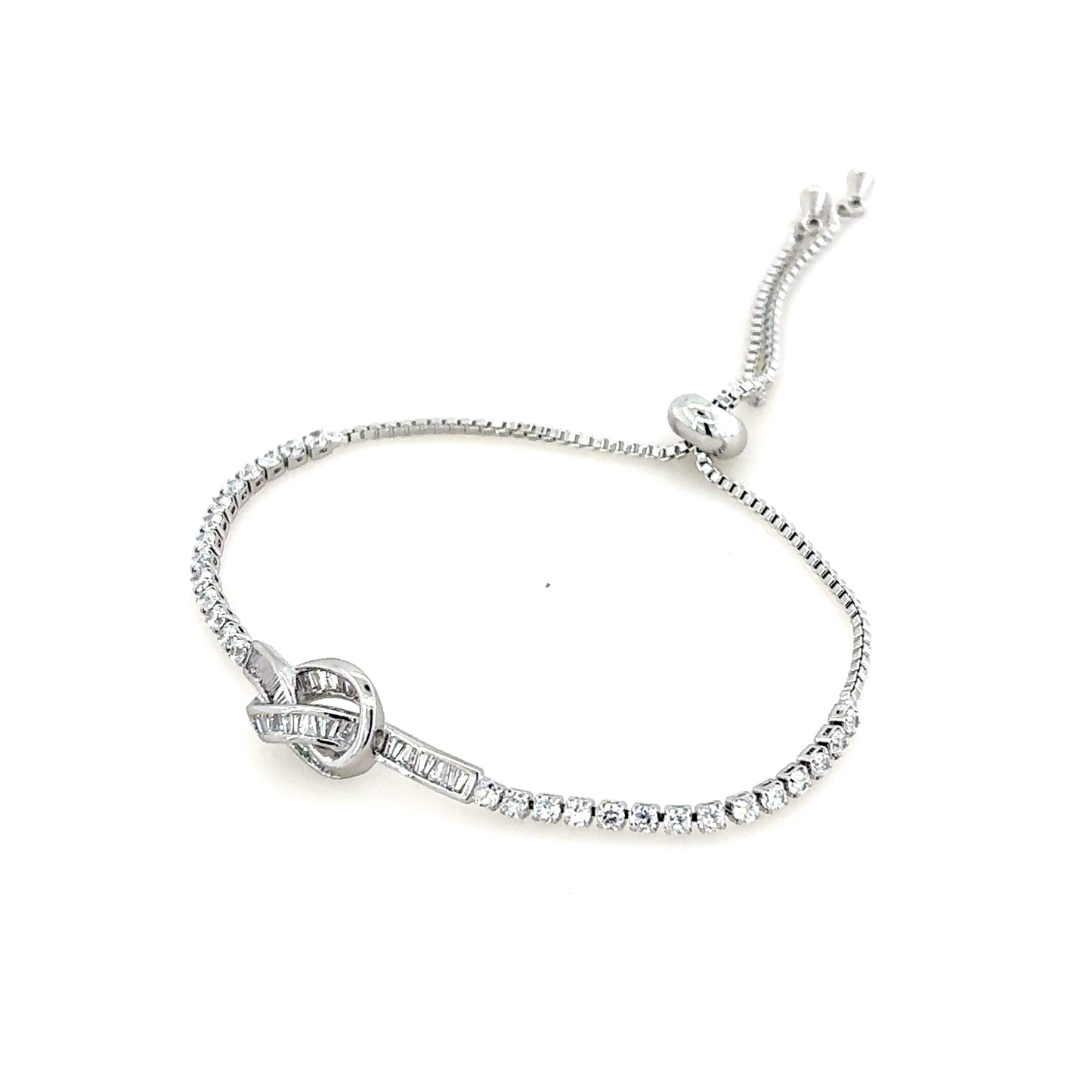 Knot Tennis Bracelet