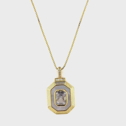 Emerald Heritage Pendant Necklace