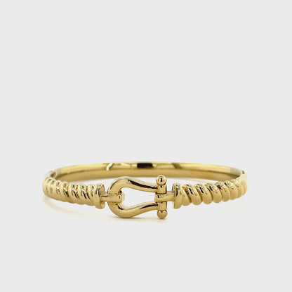 Rope Horseshoe Bracelet