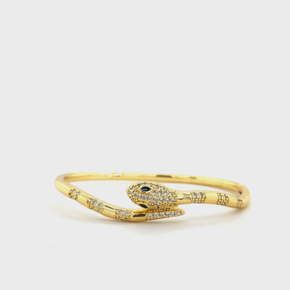 Serpentine Bangle Bracelet