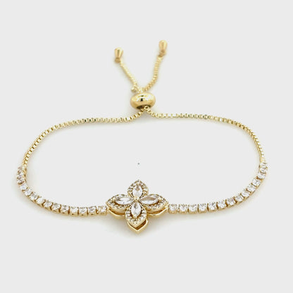 Spinning Flower Bracelet