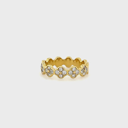 Flower Eternity Band