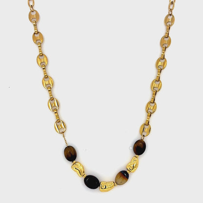 Onyx Bead Necklace