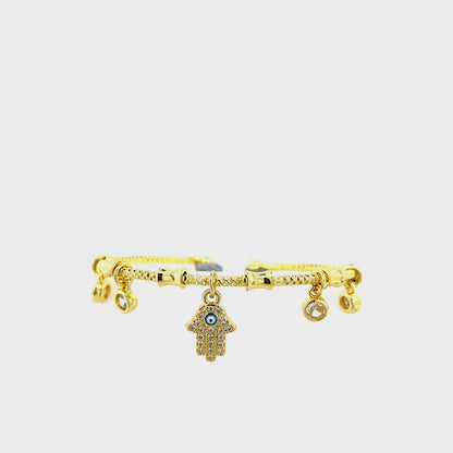 Hamsa Charm Bracelet