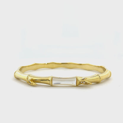 Bamboo MoP Bracelet