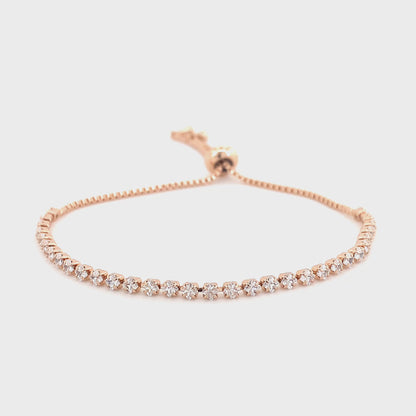 Eternal Sparkle Tennis Bracelet (Rose Gold)