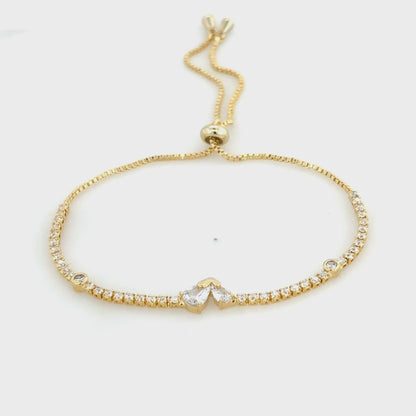 Forever One Heart Bracelet